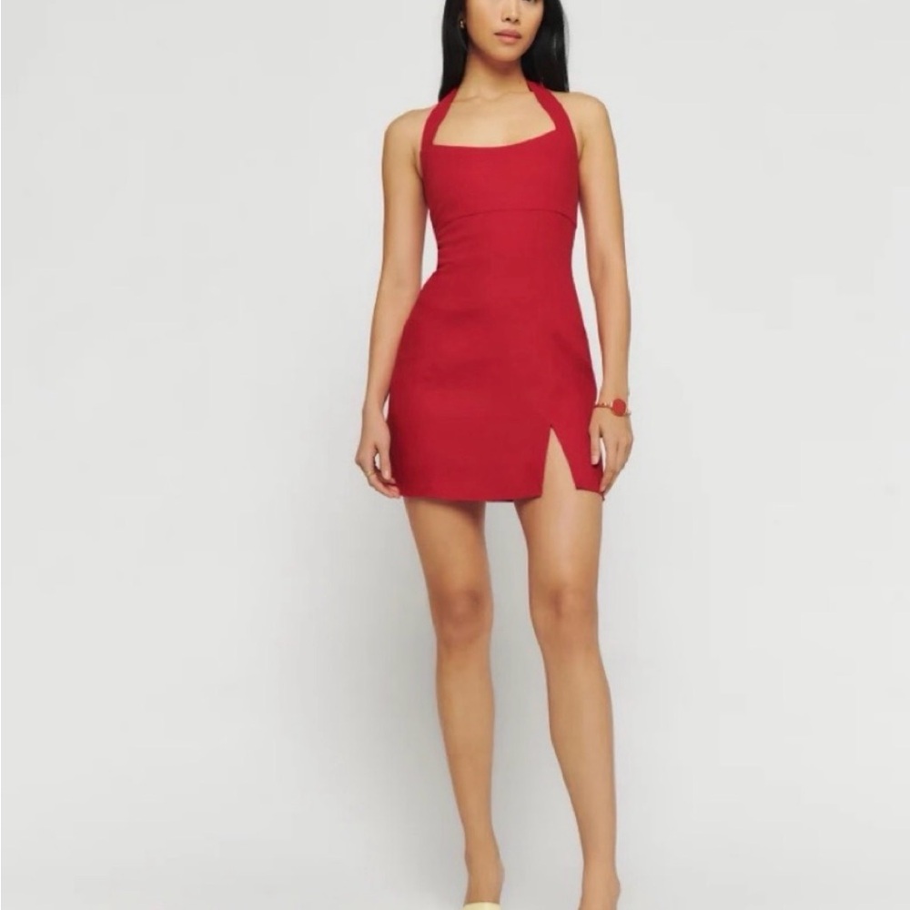 Reformation Isha Linen Dress